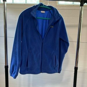 Columbia fleece blue
